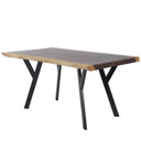 Grove Dark Modern Dining Table