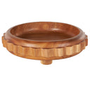 Cadence Teak Gear Decorative Bowl