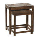 Cadence Floral Accent Tables, Set of 2