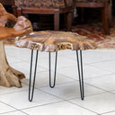 Teak Root Slab Coffee Table