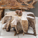 Teak Root Round Coffee Table