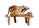 Teak Root Bench