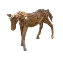 Teak Root Driftwood Baby Horse