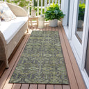 Meadow Run CBMR574 Green Rug