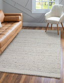 Darcy 2504 White/Ivory Rug