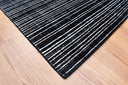 Eccentric Lines 110 Charcoal Rug