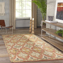 Tangier Tan-17 Red Rug