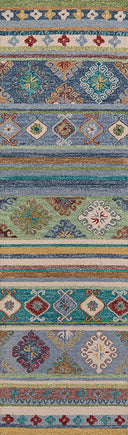 Tangier Tan-32 Blue Rug