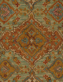 Tangier Tan-35 Blue Rug