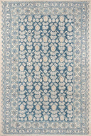 Tangier Tan-38 Blue Rug