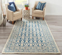 Tangier Tan-38 Blue Rug