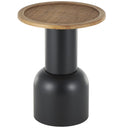 Forge Hollow Small Pedestal Accent Table