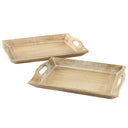 Cadence Décor Trays, Set of 2
