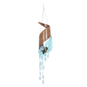 Cadence Teal Shell Windchime