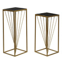 Livery Geometric Accent Table