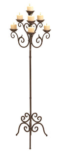 Livery Brown Decorative Candelabra