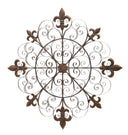 Livery Fleur De Lis Medallion Wall Décor