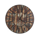 Forge Hollow Dark Decorative Wall Clock