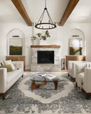 Annie ANN-02 White/Black Rug
