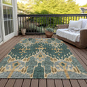 Meadow Run CBMR748 Cactus Rug