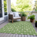 Meadow Run CBMR931 Green Rug