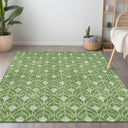 Meadow Run CBMR931 Green Rug