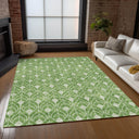 Meadow Run CBMR931 Green Rug