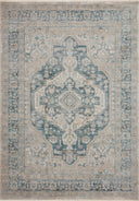 Elise ELI-01 Neutral/Blue Rug