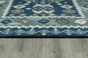 Tangier Tan-1 Blue Rug