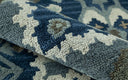 Tangier Tan-1 Blue Rug