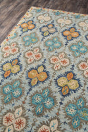 Tangier Tan-17 Blue Rug