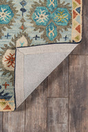 Tangier Tan-17 Blue Rug
