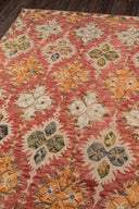 Tangier Tan-17 Red Rug