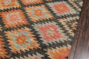 Tangier Tan-19 Black Rug