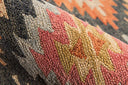 Tangier Tan-19 Black Rug