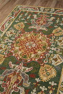 Tangier Tan-25 Green Rug
