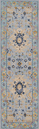 Tangier Tan-30 Blue Rug