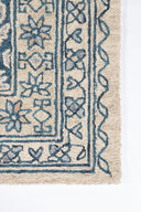 Tangier Tan-38 Blue Rug