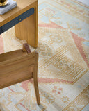 Anadolu AAU-2307 Blue / Camel Rug