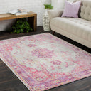 Antioch AIC-2305 Gray / Lavender Rug