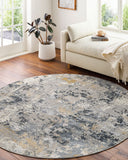 Aisha AIS-2303 Charcoal / Gray Rug