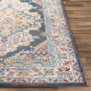 Ankara AKR-2303 Blue / Dark Brown Rug