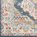 Ankara AKR-2303 Blue / Dark Brown Rug