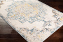 Ankara AKR-2309 Blue / Dark Brown Rug