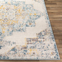 Ankara AKR-2309 Blue / Dark Brown Rug