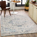 Ankara AKR-2310 Blue / Cream Rug