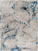 Allegro ALG-2347 Blue / Ivory Rug