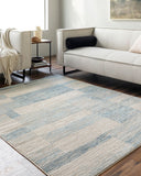 Allegro ALG-2351 Blue / Ivory Rug