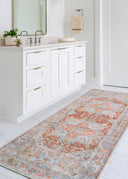 Alanya ALY-2305 Brown / Dark Blue Rug