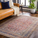 Amelie AML-2331 Burnt Orange / Dark Blue Rug